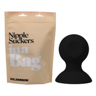 Doc Johnson Silicone Nipple Suckers Black