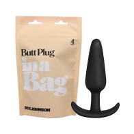 Doc Johnson Plug Anal en Bolsa 4 Pulgadas