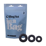 Doc Johnson C-Ring Set for Enhanced Pleasure