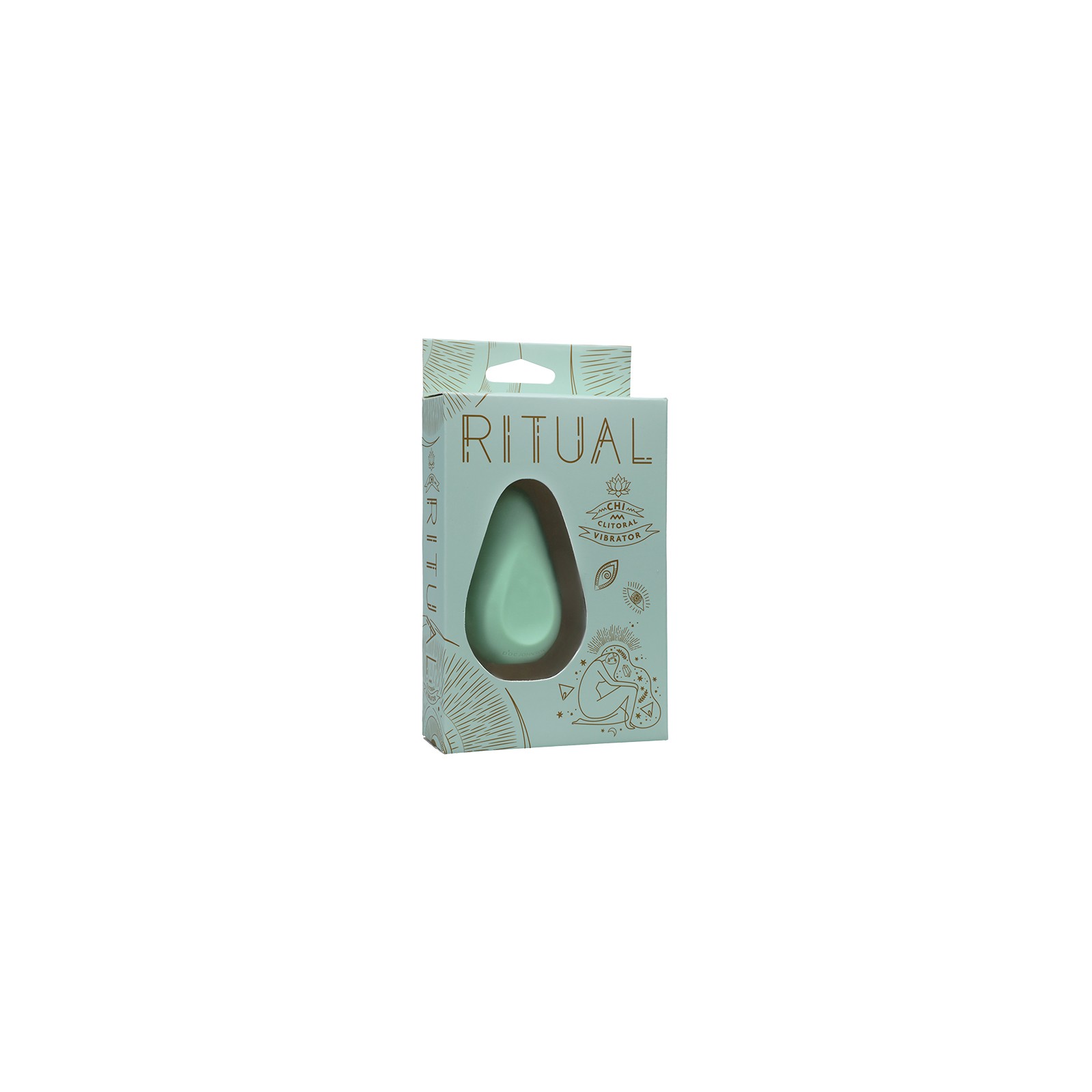 RITUAL Chi Rechargeable Silicone Clitoral Vibrator Mint - Ultimate Pleasure