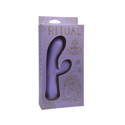 Vibrador Conejo Silicona Recargable RITUAL Aura