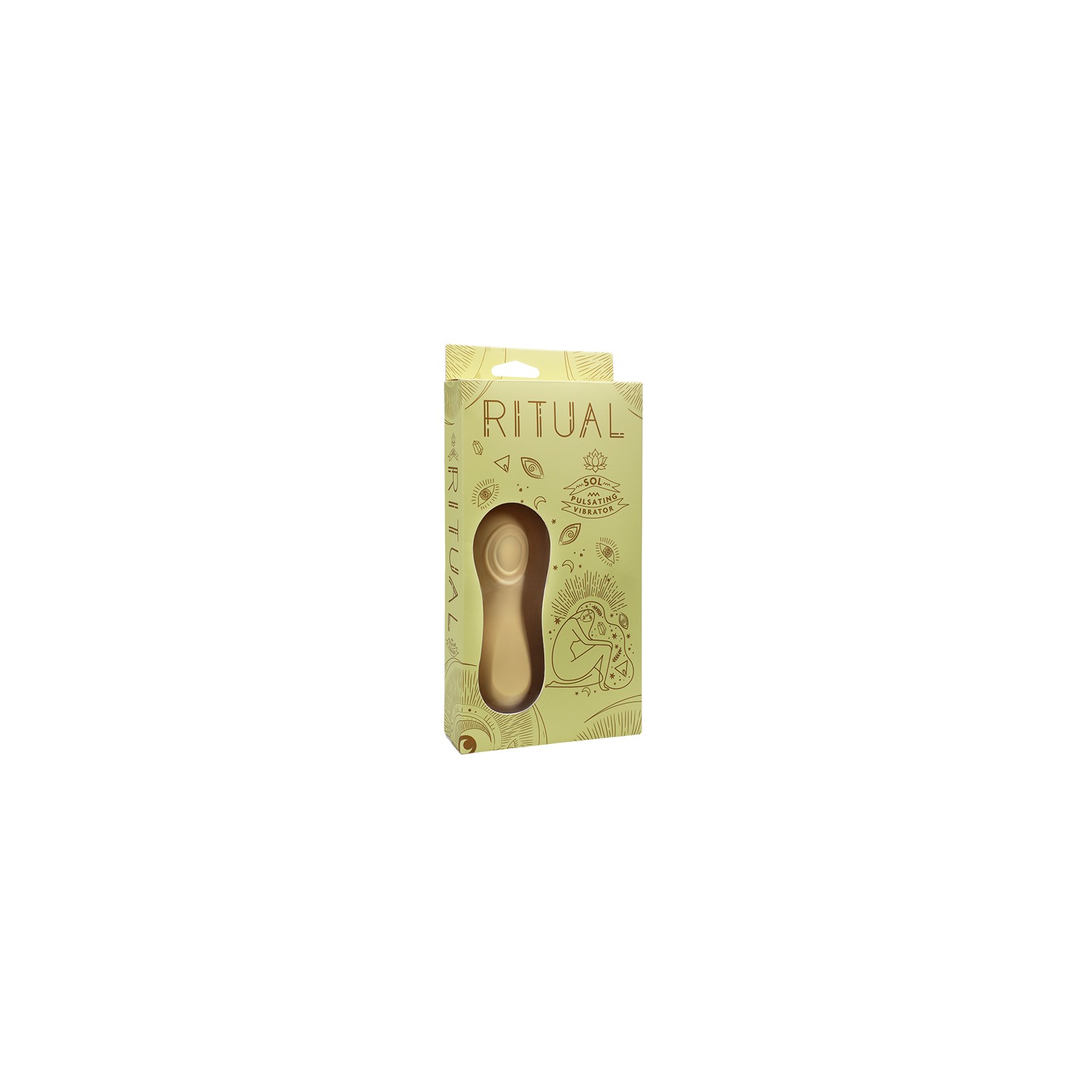 Vibrador Pulsante RITUAL Sol - Amarillo Recargable