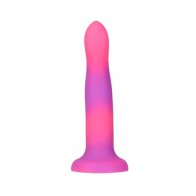 Dildo Adicción Rave Brilla en la Oscuridad de Silicona