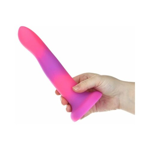 Dildo Adicción Rave Brilla en la Oscuridad de Silicona