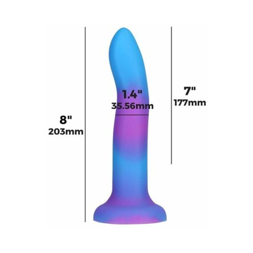 Dildo Flexible Brillante en la Oscuridad Addiction Rave