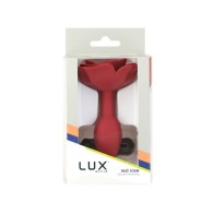 Plug Anal de Silicona Lux Active Rosa Rojo