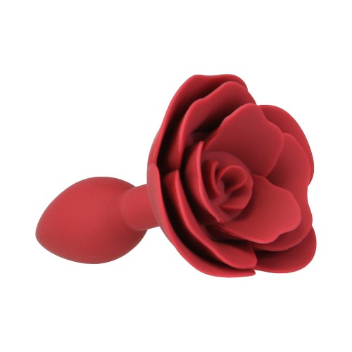 Plug Anal de Silicona Lux Active Rosa Rojo