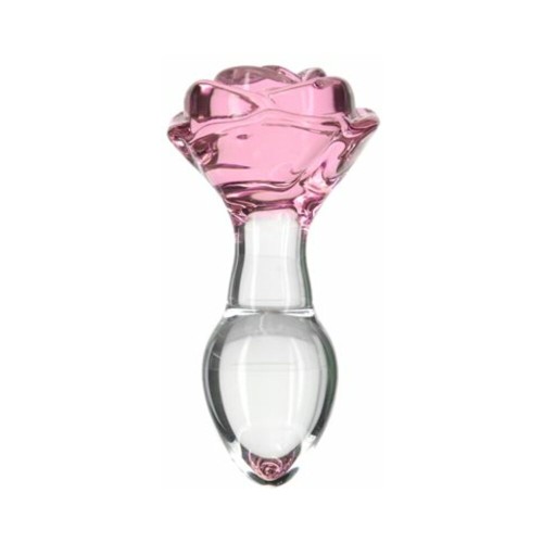 Pillow Talk Rosy Glass Anal Plug