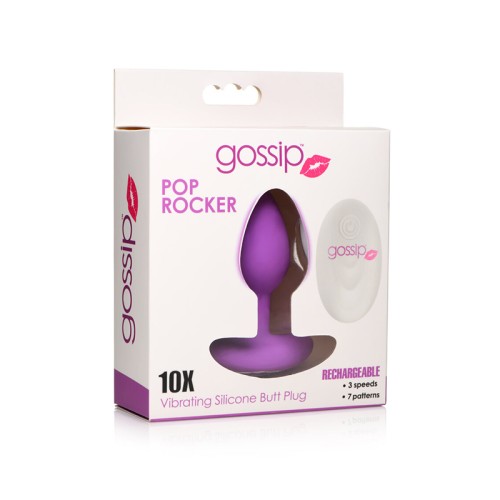 Plug Anal Silicona Control Remoto para Orgasmos Combinados