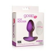 Plug Anal Silicona Control Remoto para Orgasmos Combinados