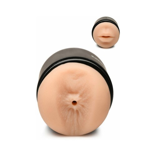 Curve Toys Mistress Double Shot Mini Masturbator Light