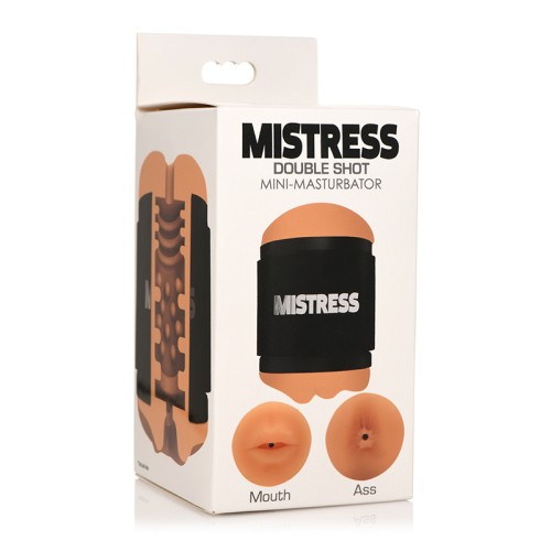 Masturbador Doble Mini Mistress Ass & Mouth