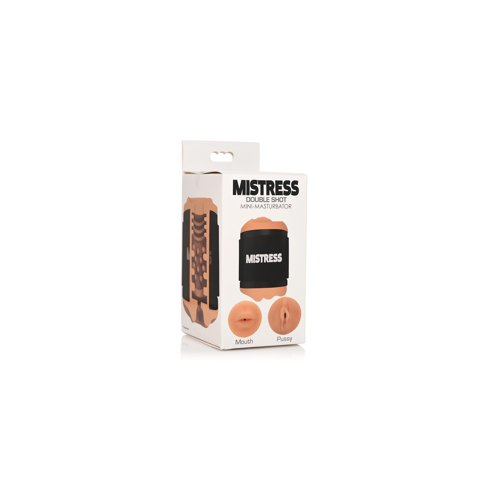 Mini Masturbador Doble Shot Mistress de Curve Toys