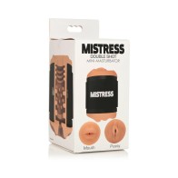 Mini Masturbador Doble Shot Mistress de Curve Toys