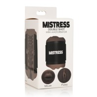 Curve Toys Mistress Double Shot Mini Masturbator