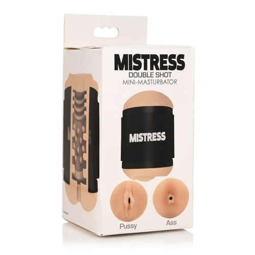 Mini Masturbador Doble Shot Mistress de Curve Toys