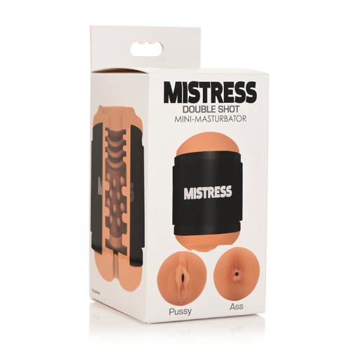 Curve Toys Mistress Double Shot Mini Masturbator