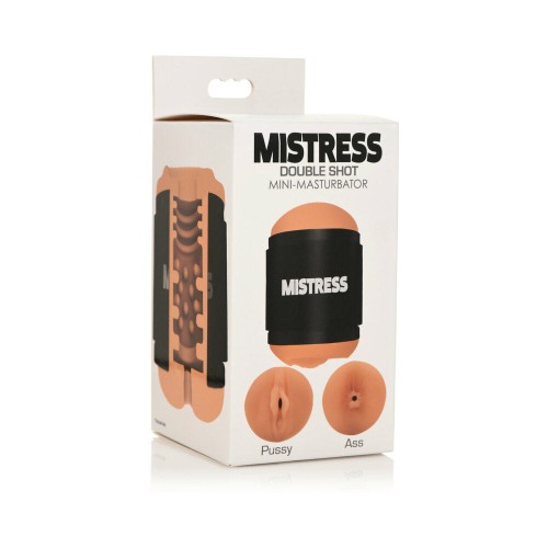 Curve Toys Mistress Double Shot Mini Masturbator