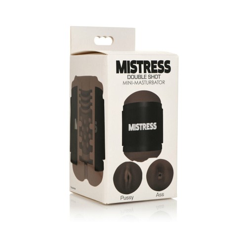 Curve Toys Mistress Double Shot Mini Masturbator