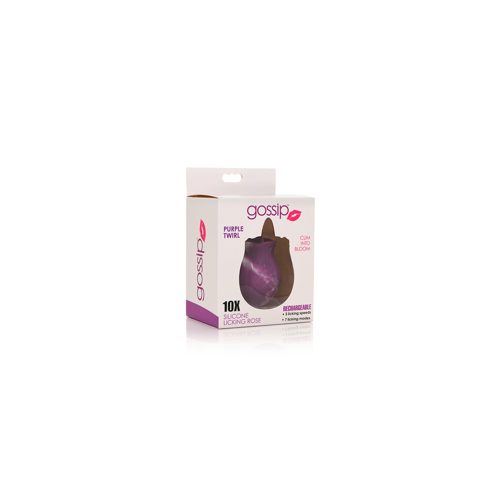 Vibrador Licking Rose Curve Toys Recargable