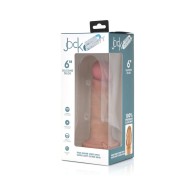 Curve Toys Jock Dual Density 6 in. Silicone Dildo with Suction Cup