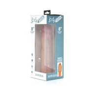 Dual Density 8 in. Silicone Dildo for Intense Pleasure