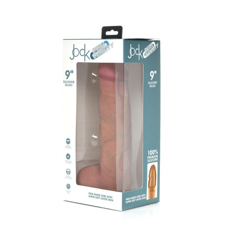 Curve Toys Dildo de Silicona de 9 in. con Testículos