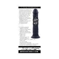 Dildo Vibrante Evolved Black Thunder con Control Remoto