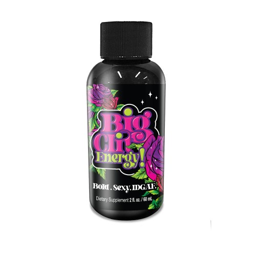 Big Clit Energy Female Enhancer Shot 2 oz. Display