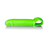 Ouch! Glow in the Dark Stretchy Penis Sleeve Neon Green