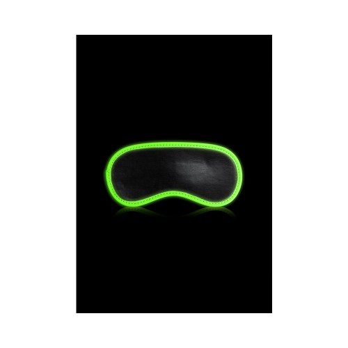 Ouch! Glow in the Dark Eye Mask - Bondage Accessory