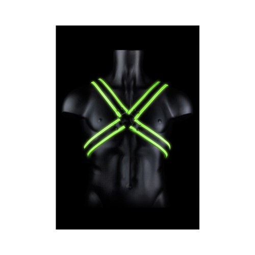 Ouch! Glow in the Dark Cross Harness