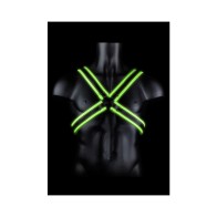 Ouch! Glow in the Dark Cross Harness