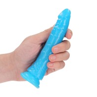 Dildo Slim que Brilla en la Oscuridad RealRock