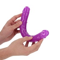 Dildo Doble RealRock que Brilla en la Oscuridad 12 Pulgadas