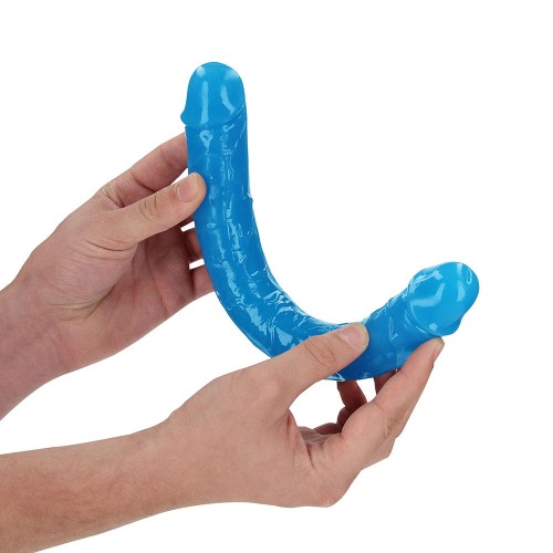 Dildo Doble que Brilla en la Oscuridad RealRock