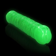 RealRock Glow in the Dark Double Dong 15 in. Neon Green