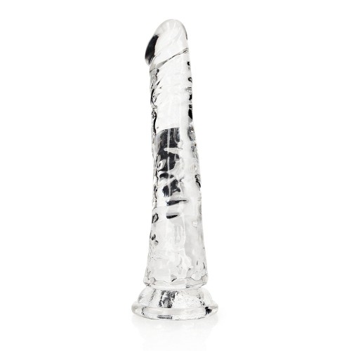 Dildo Slim Crystal Clear de 6 Pulgadas Transparente - Placer Supremo