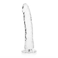 RealRock Crystal Clear Slim Dildo for Versatile Pleasure