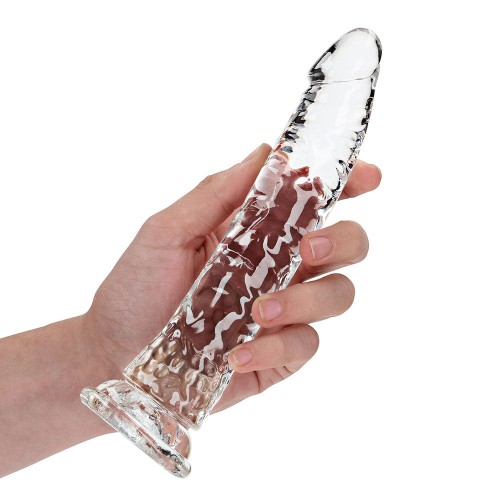 RealRock Crystal Clear Slim Dildo for Versatile Pleasure