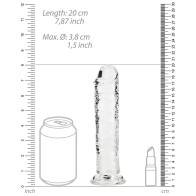 RealRock Crystal Clear Dildo for Pleasure