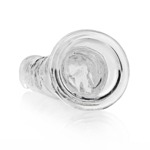 RealRock Crystal Clear Straight 9 in Dildo