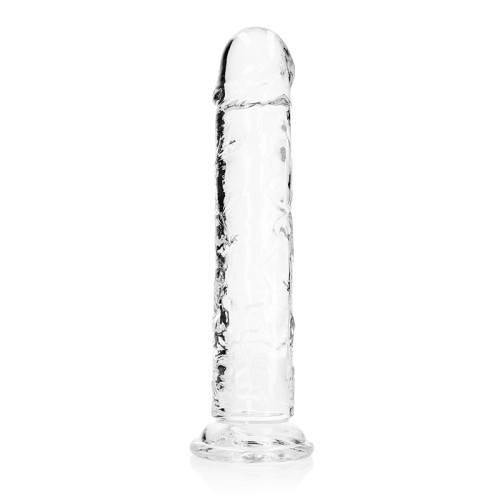 RealRock Crystal Clear Straight 11 in Dildo