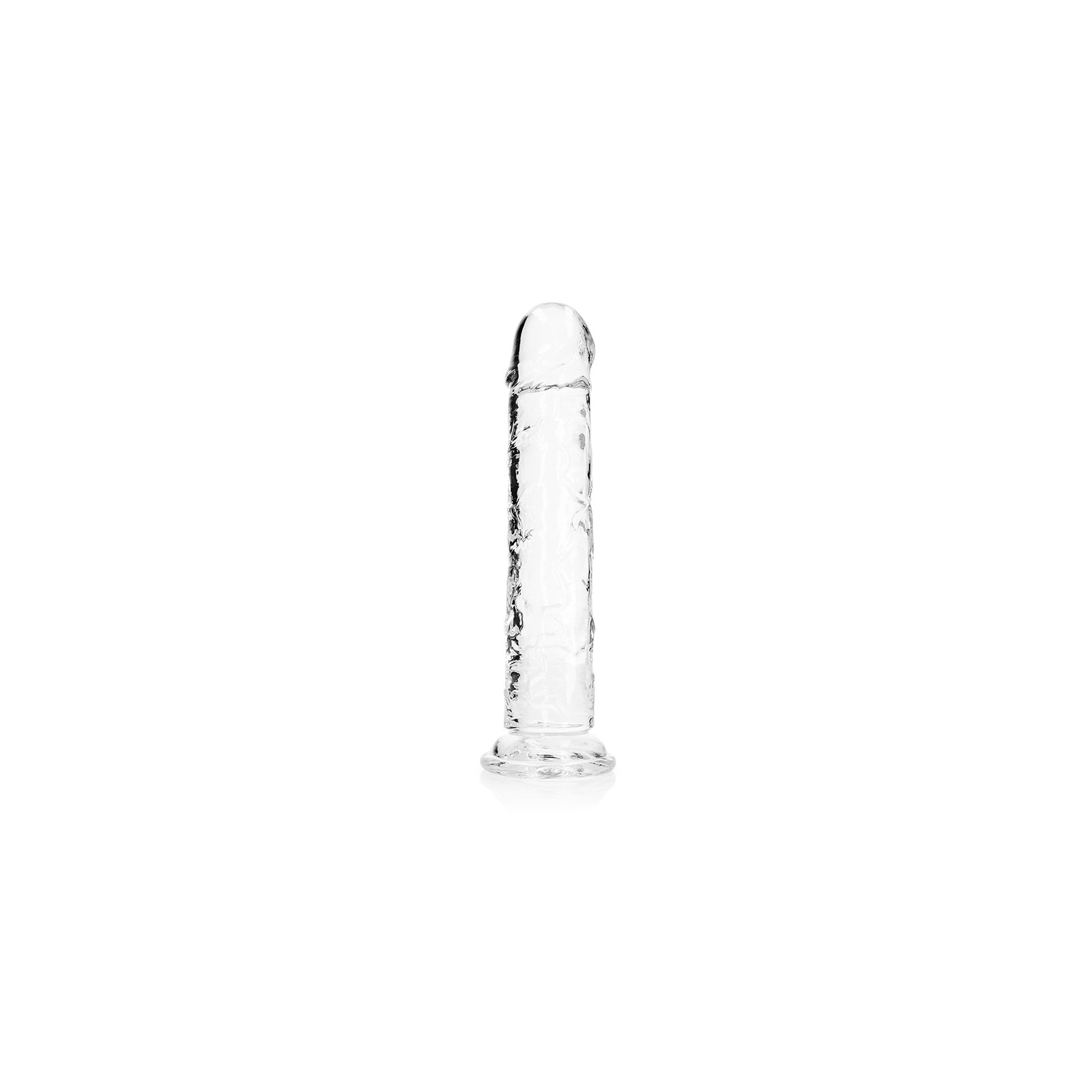 Dildo Recto Transparente RealRock 28 cm