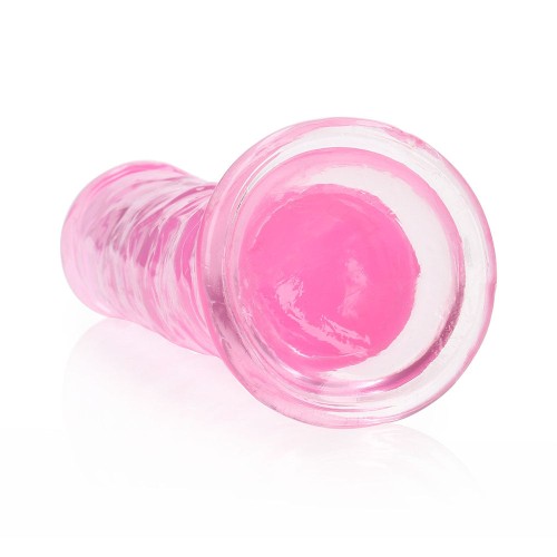 Dildo RealRock Crystal Clear de 8 in. para Placer Definitivo