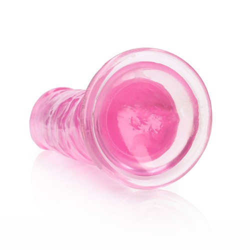 RealRock Crystal Clear Straight Dildo for Ultimate Pleasure