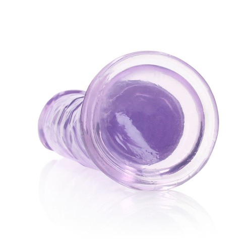 RealRock Crystal Clear Dildo for Anal and Vaginal Use