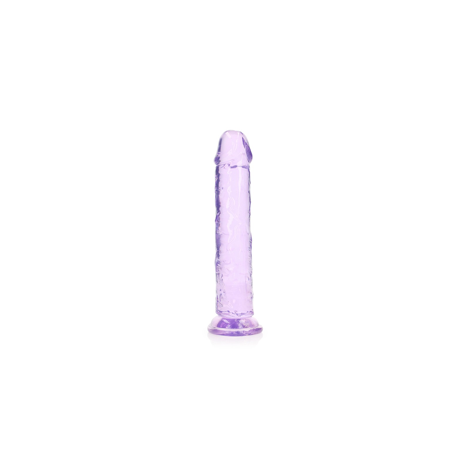 Dildo Claro de 9 Pulgadas RealRock para Placer Cristalino