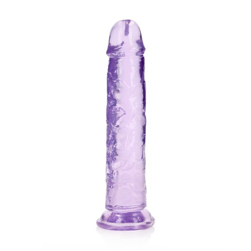 Dildo Claro de 9 Pulgadas RealRock para Placer Cristalino