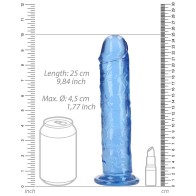 Dildo Recto Transparente RealRock para el Placer Definitivo